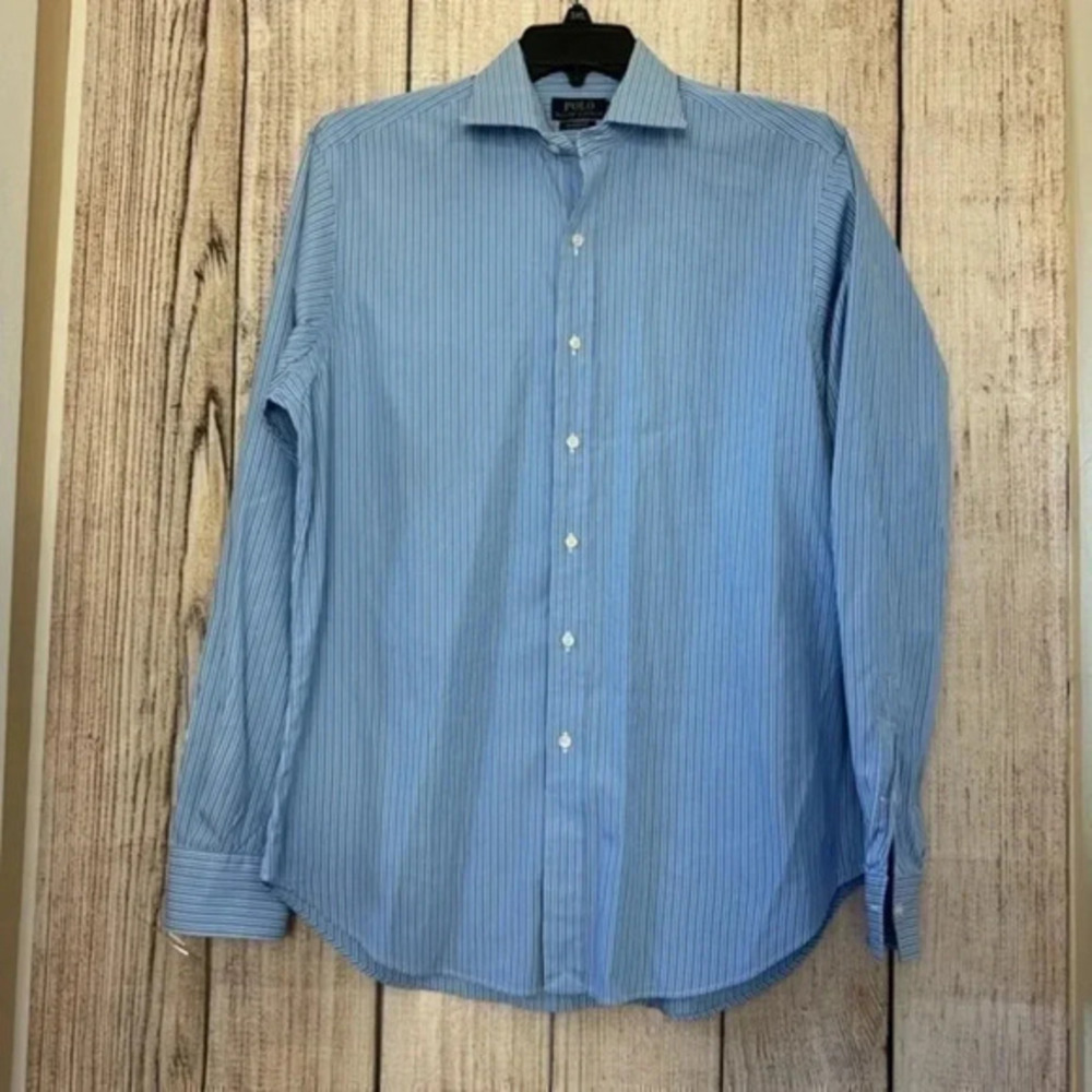 Polo Ralph Lauren Mens Button Fromt Shirt size 16 1/2 (36/37)